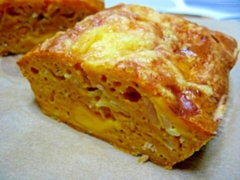 野菜ジュースを使ったケーク・サレ